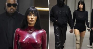 Kanye West and Bianca Censori have Christmas Eve date night