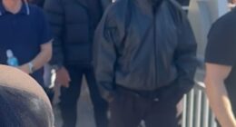 Kanye West enjoyed a day at Disneyland with his sons Saint, Psalm, daughter Chicago, and wife Bianca Censori on Sunday