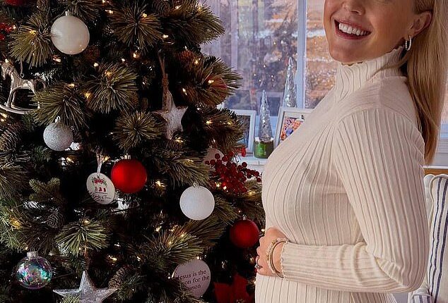 Karoline Leavitt has revealed she is expecting a baby girl in an Instagram post describing the happy news as 'the greatest Christmas gift we could ever ask for'