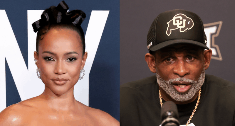 Soft Launch? Karrueche Tran & Deion Sanders’ New Cozy Pic Has Shut Down The Internet (PHOTO)