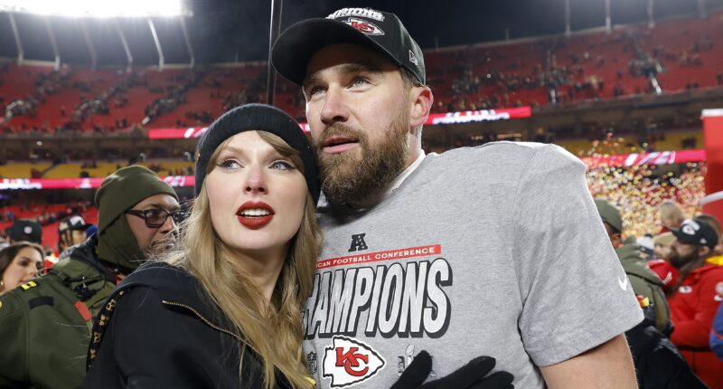 Kelce, Swift React After What May Be His Final Chiefs Home Game