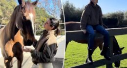 Kendall Jenner gives rare glimpse inside $23M Montecito ranch decorated for Christmas