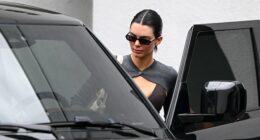 Kendall Jenner, 30, could be bringing the glitz later tonight, but she certainly made sure to find the time for one last workout on New Year's Eve