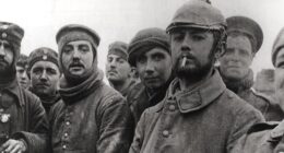 British and German soldiers put down their weapons and came together for a unique Christmas truce in 1914