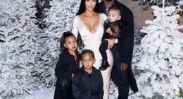 Kim Kardashian and Kanye West quietly reunited over the Christmas holidays, spending time together with their four kids in a rare show of unity after years of public tension (seen in 2018)
