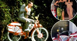 Kim Kardashian gifts sister Kourtney Pee-wee Herman's iconic bicycle after it sells in auction for $125K
