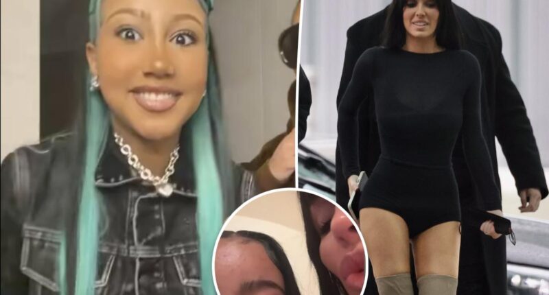 Kim Kardashian's daughter North West shares rare selfie with stepmom, Bianca Censori, on Christmas