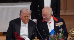 King Charles is 'highly likely' to visit the US in April as part of a 'charm offensive' aimed at Donald Trump