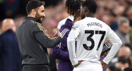 Ruben Amorim has told Kobbie Mainoo he is the 'future' of Manchester United - despite the star's desire to leave the club