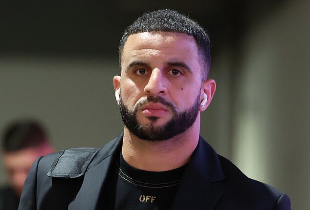 Kyle Walker and Lauryn Goodman were in the same restaurant as each other - the first time they've in the same room together since their court battle