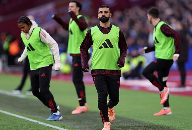 Mo Salah was an unused substitute as Liverpool beat West Ham 2-0 at the London Stadium