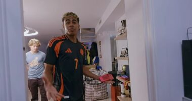 Lamine Yamal has given a tour of his humble abode before he moves into a mansion