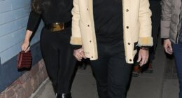 Lauren Sanchez didn't seem to mind the cold as she stepped out in a semi-sheer ensemble in Aspen, Colorado, with her husband Jeff Bezos on Tuesday