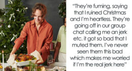 Lazy Relatives Won’t Bring Food To Christmas Dinner, Mad As Host Says It’s Either Pizza Or Nothing