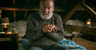 Bear Wolf, played by actor Joshua Richards, has been a staple in the village since 2019, but he's now the latest victim of supervillain Celia Daniels