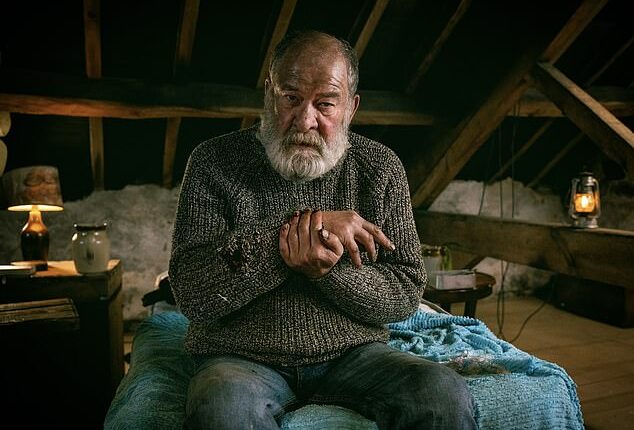 Bear Wolf, played by actor Joshua Richards, has been a staple in the village since 2019, but he's now the latest victim of supervillain Celia Daniels