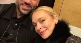 Lindsay Lohan continued to show off her incredible youthful glow as she cozied up to her husband Bader Shammas for a rare selfie on Tuesday