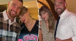 Listen to Taylor Swift and Travis Kelce's emotional first call after post-Vienna Eras Tour return