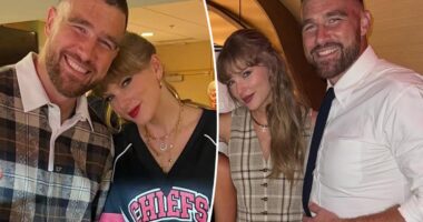 Listen to Taylor Swift and Travis Kelce's emotional first call after post-Vienna Eras Tour return