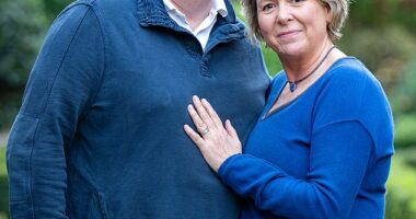 Mikala Dainter, 52, and her husband Antony, 56, have been married for 20 years, but two years ago they decided to live separately and say it's done wonder to their marriage