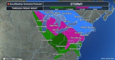 The National Weather Service has issued a winter storm warning for the Northeast, including New York City, where four to eight inches of snow may fall Friday night