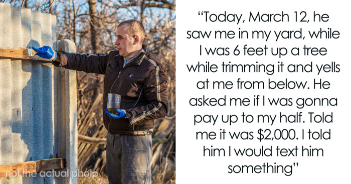 Man Refuses To Cough Up $2000 After Neighbor Replaces His Rotten Fence Without Any Agreement