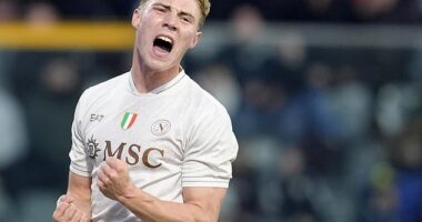 Man United flop hits brace for new club and picks up Man of the Match prize in another strong showing - as he eclipses last season's goal tally in 20 FEWER games