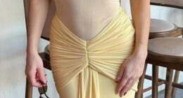 It seems Jessika Power may have eaten something that didn't quite agree with her over the festive period