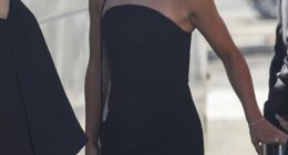 A host of Matildas stars arrived at the stunning Dionysus Villa in Perth to toast their captain Sam Kerr and her new wife, Kristie Mewis (Pictured: Steph Catley)