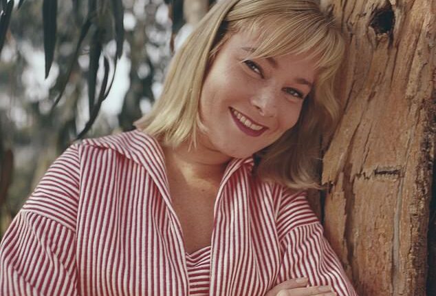 Actress May Britt, the second wife of legendary crooner Sammy Davis Jr, has died at the age of 91, her son confirmed on Thursday (pictured in 1960)