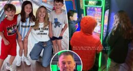Meghan King shares photo of 3 kids after settling custody battle with ex Jim Edmonds