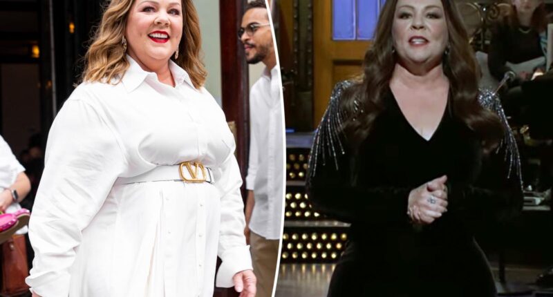 Melissa McCarthy flaunts 95-pound weight loss transformation on 'SNL'
