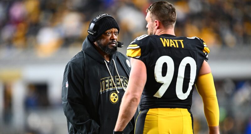 Mike Tomlin Reveals Strong Message to T.J. Watt Before Week 15