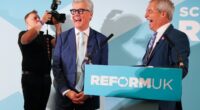 Millionaire Tory donor Malcolm Offord, who was made a peer under Boris Johnson, defects to Reform UK in boost to Nigel Farage