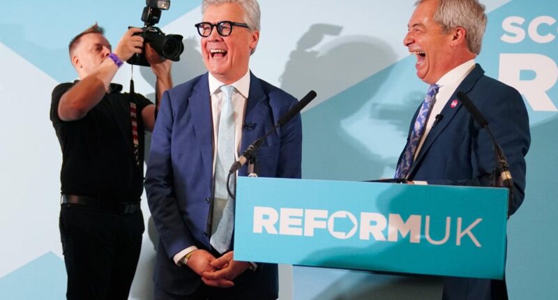 Millionaire Tory donor Malcolm Offord, who was made a peer under Boris Johnson, defects to Reform UK in boost to Nigel Farage
