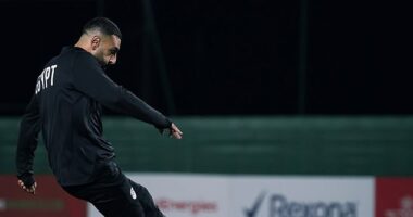 Mohamed Salah trains with Egypt at AFCON ahead of their opening game against Zimbabwe