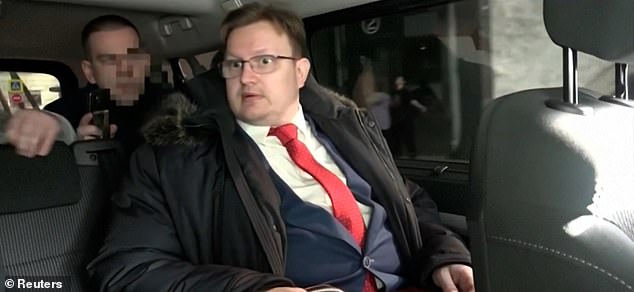 The moment Arseniy Konovalov was ambushed by Federal Security Service (FSB) agents was captured on video