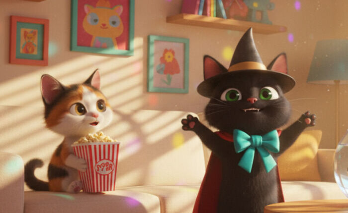 My Cozy Cat World Turned Into A Christmas Special