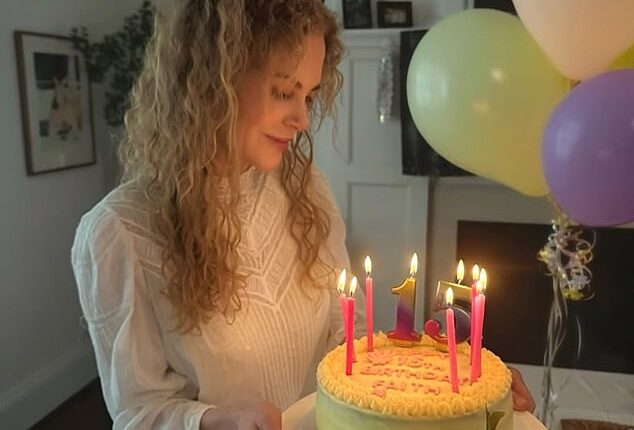 Nicole Kidman celebrated her daughter Faith Margaret's 15th birthday on Monday