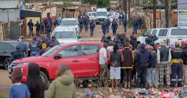 Nine people have been killed and at least 10 others were wounded in a mass shootingat a pub near Johannesburg in South Africa