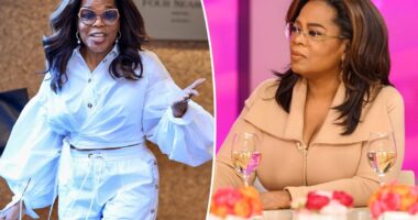 Oprah Winfrey says weight loss drugs helped her quit alcohol