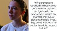 Parents Try To Cure Daughter’s Depression By Removing Her Mattress, Call Her “Lazy” For Sleeping In