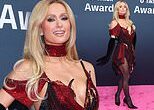 Paris Hilton takes the plunge in eye-popping outfit as she leads star parade at first US TikTok Awards
