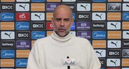 Pep Guardiola clashed with a Sky Sports reporter during the Man City's boss' latest press conference
