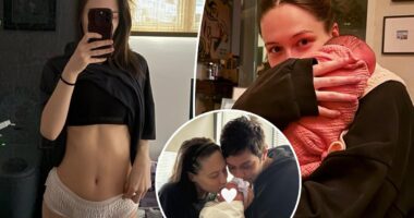 Pete Davidson’s girlfriend Elsie Hewitt shows off adult diapers