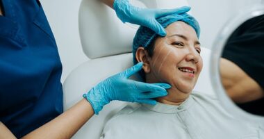 As the year comes to a close, plastic surgeons have spoken exclusively to the Daily Mail about the procedures they predict will skyrocket in popularity in 2026 (stock image)