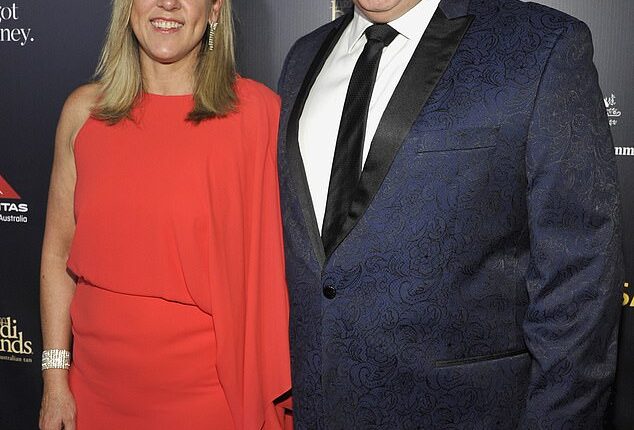 Former Australian politician Joe Hockey has reportedly separated from his wife, Melissa Babbage, after 31 years of marriage. Pictured: Babbage and Hockey seen in 2019