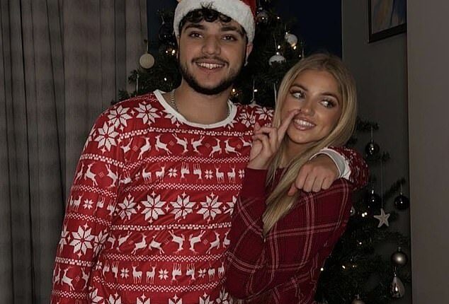 Princess, 18, and Junior Andre, 20, celebrated Christmas with their father Peter and his wife Emily, after revealing how they are splitting the day with mum Katie Price
