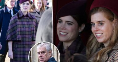 Princesses Beatrice, Eugenie join royal family for Christmas service as Andrew is shut out