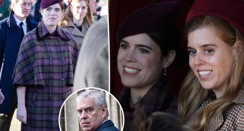 Princesses Beatrice, Eugenie join royal family for Christmas service as Andrew is shut out